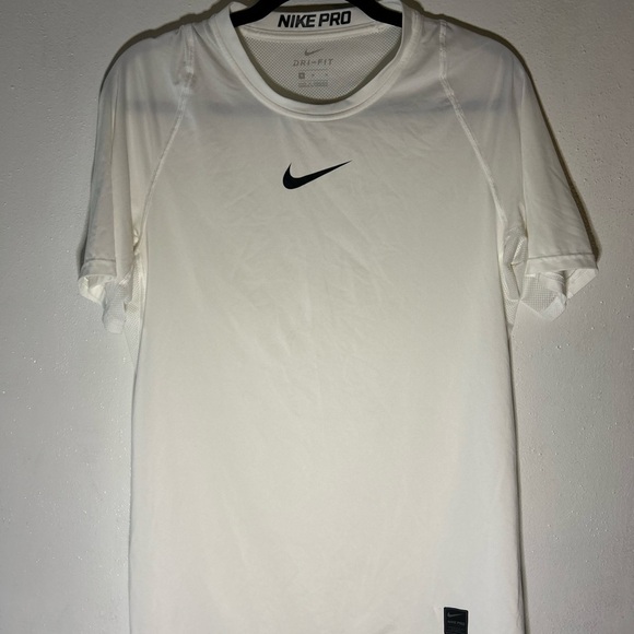 Nike Other - Nike Pro Men's White Shirt Size M
